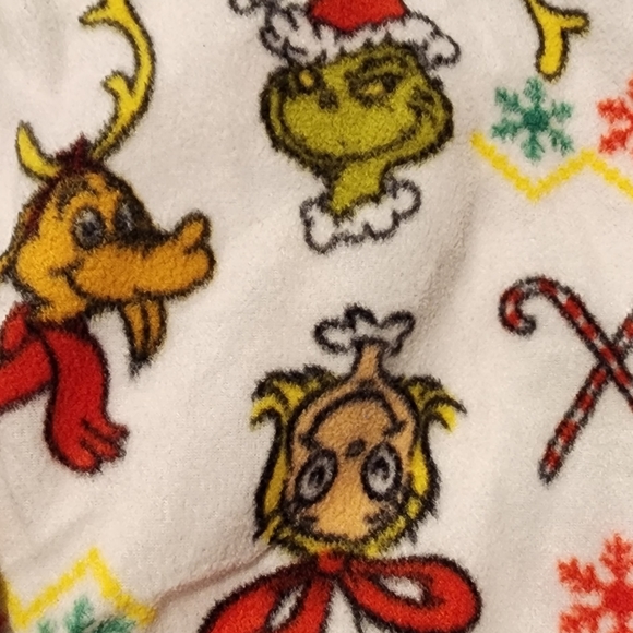 The Grinch Dr Seuss Xmas Pj set Size 12 - Picture 4 of 6